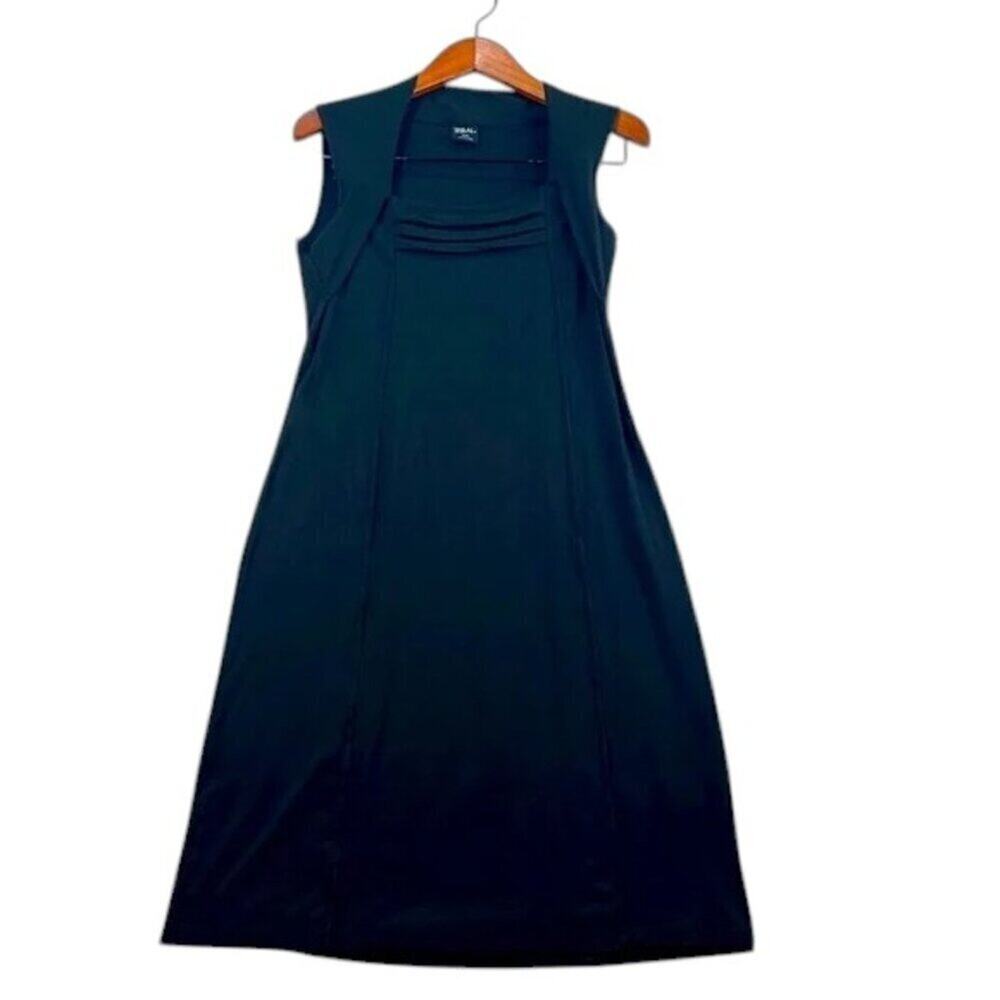 Tribal Black Dress Elegant Size M